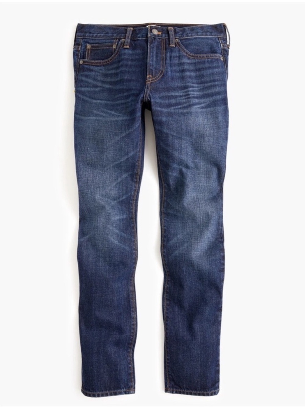 J. Crew 770™ Straight-Fit Rigid Jean in Dark Shadow Wash Japanese Denim